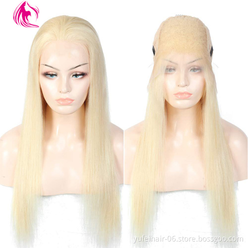 Wholesale Virgin Remy 613 blonde bob wigs,Platinum 13x4,13x6 613 Color Bob Cut Lace Front Wig 100% Human Hair